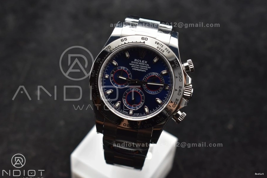 Daytona Blue and 116509 904L SA4130 Best BTF Case 1:1 Dial Bracelet SS Edition 0120